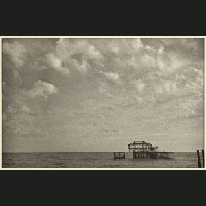 NegFile1043_0017 Filmstills Triptych: Walking Along Brighton Beach 2022 #1