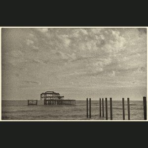 NegFile1043_0020 Filmstills Triptych: Walking Along Brighton Beach 2022 #2
